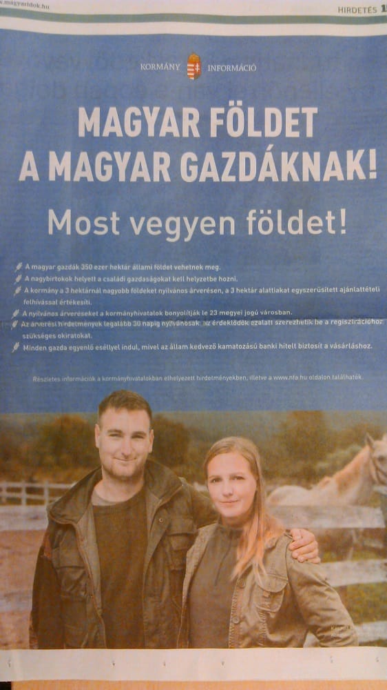 Egy külföldi vitte el Simicskáék 88 hektáros földjét