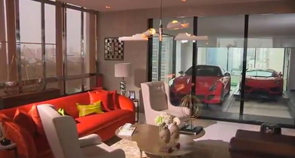 Van, ahol a nappaliban is parkolhat a Lamborghini - fotók