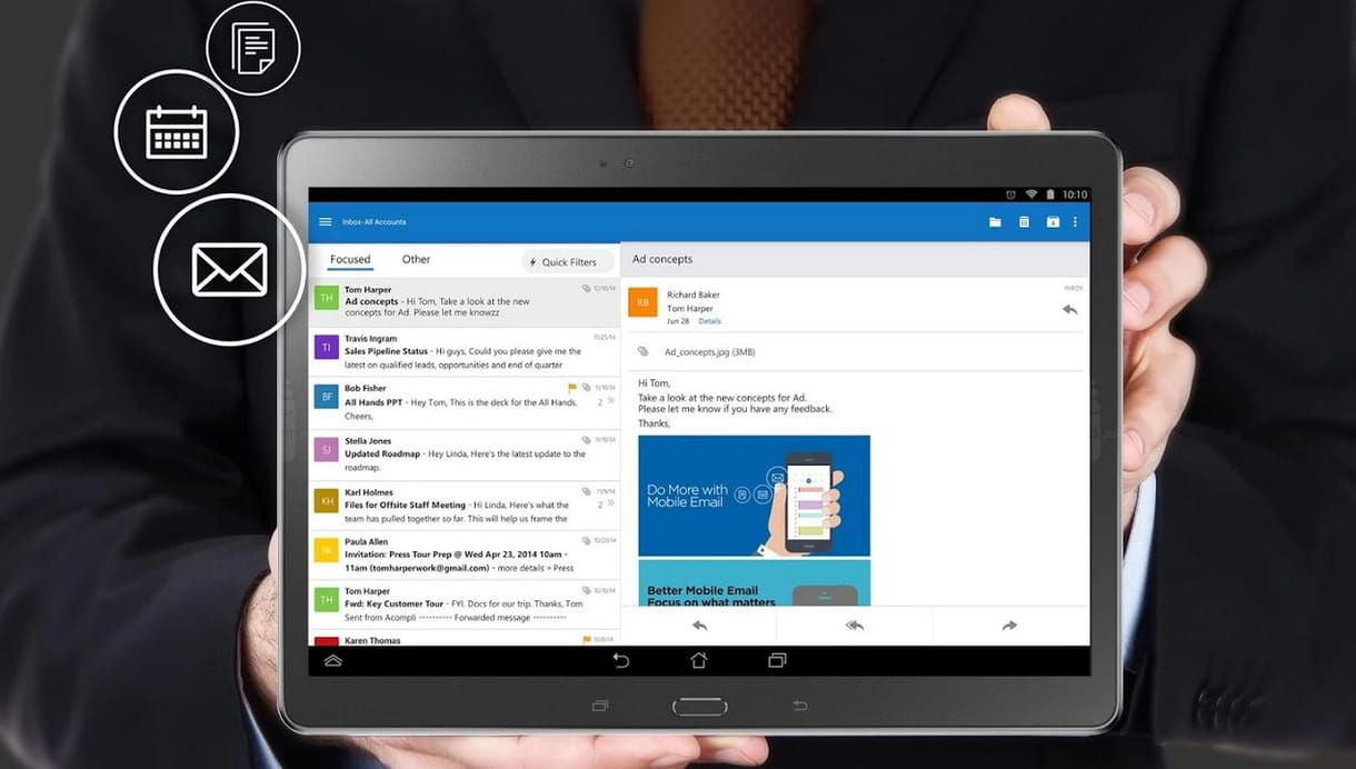 Vigyázat: veszélyes lehet az Outlook alkalmazás használata
