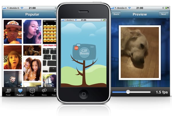 GIF animációk készítése és megosztása iPhone-on