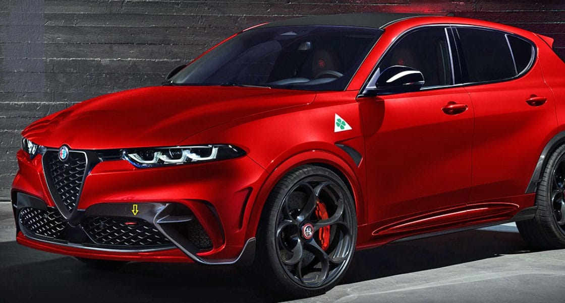 Gyorsan megalkotta egy magyar dizájner az Alfa Romeo Tonale Quadrifogliót