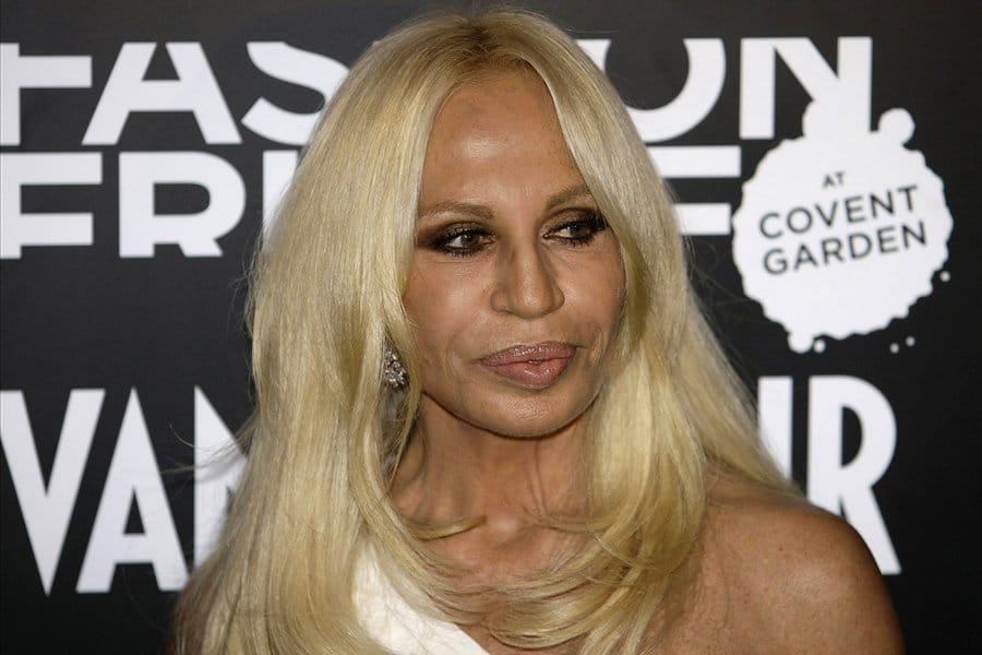 Donatella Versace botrányos elszólása a New York-i H&M-ben