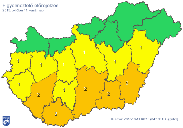 Brutális esőzés, havazás várható a következő napokban. Nézze meg, kell -e bárkát építenie -térkép 