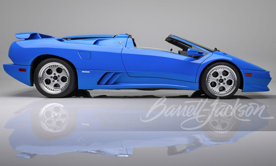 Eladó Donald Trump nyitható tetejű Lamborghini Diablója