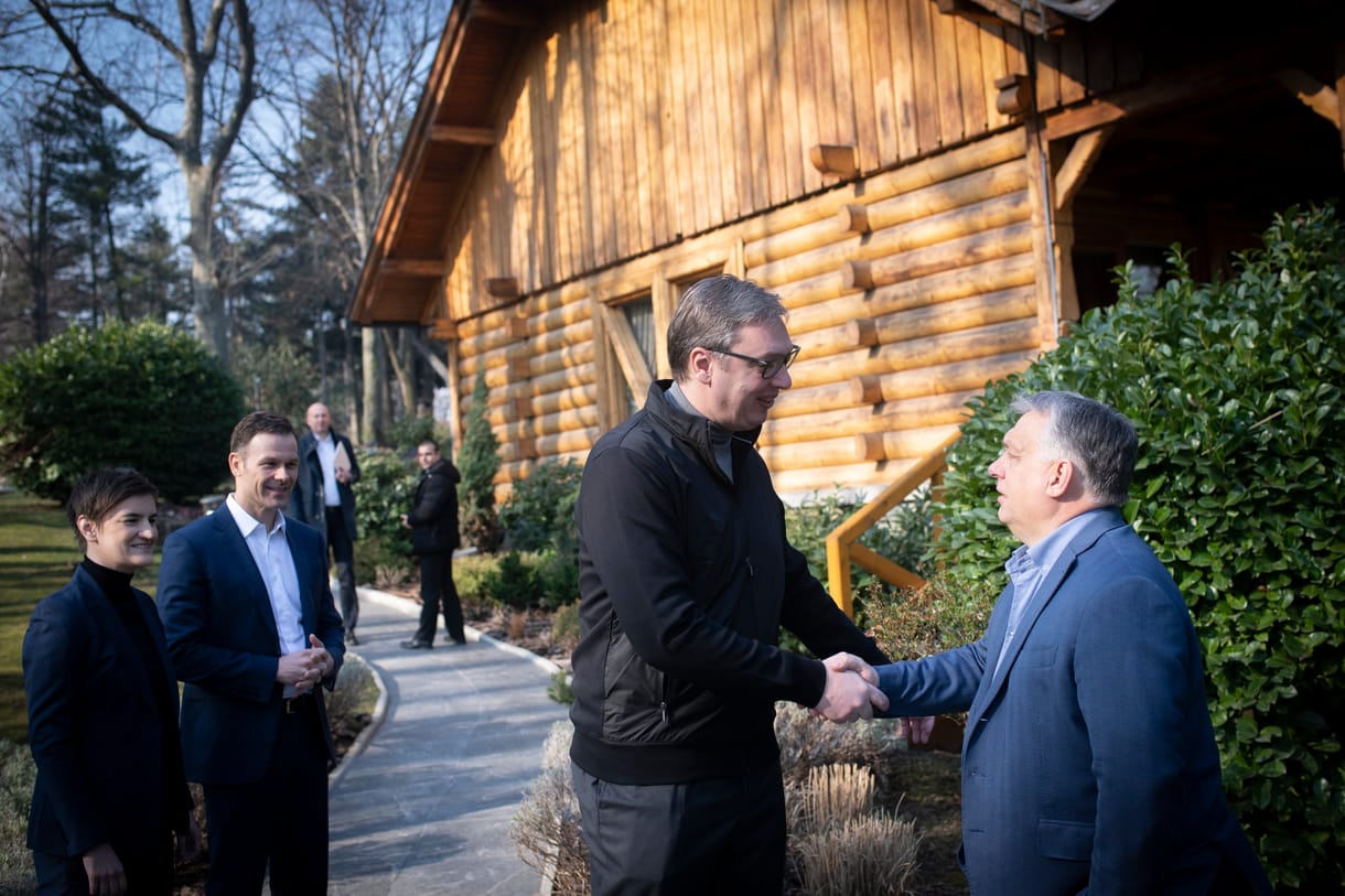 Belgrádban tárgyalt Orbán Viktor