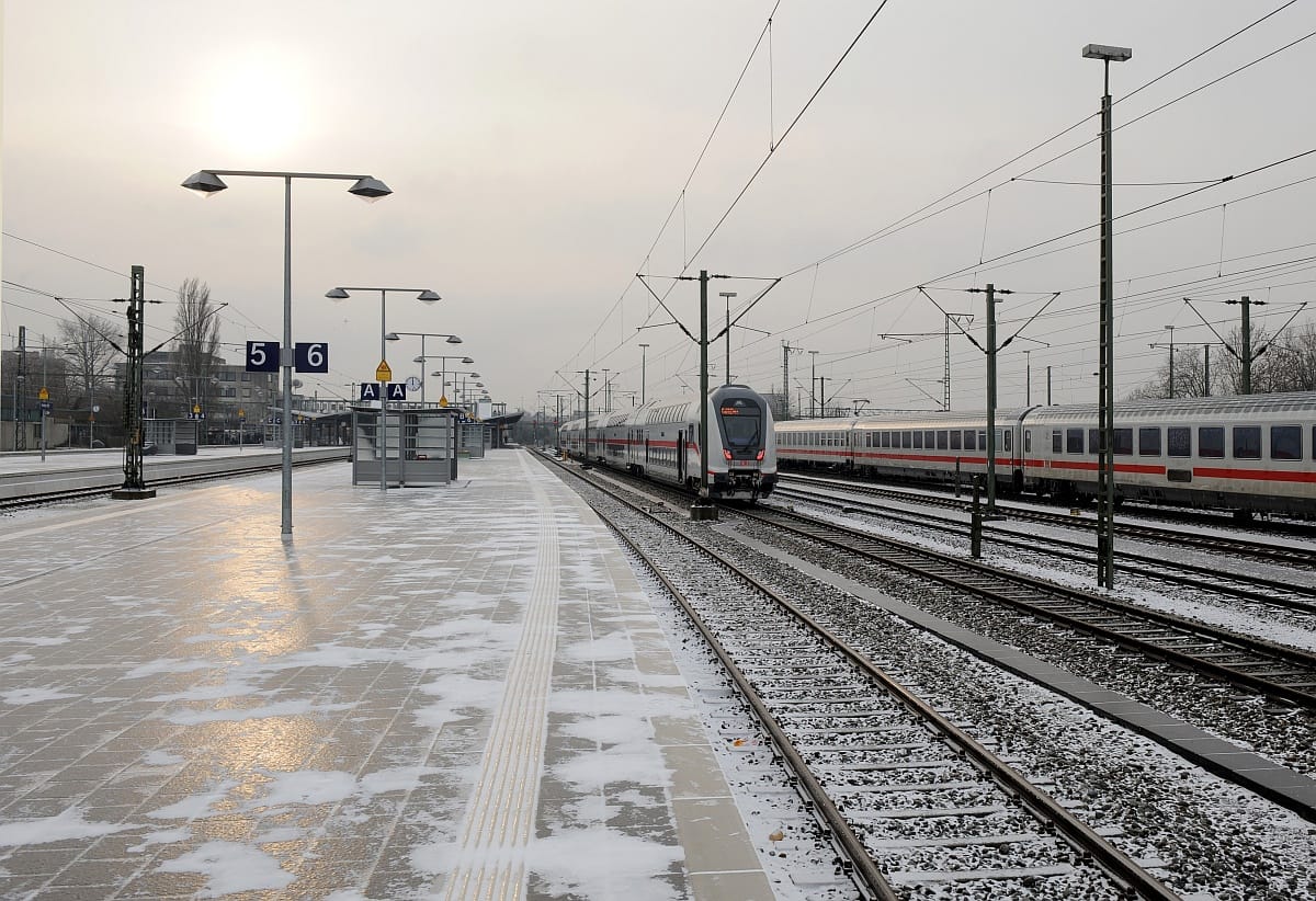 Fagyos rémálom egy németországi intercityn