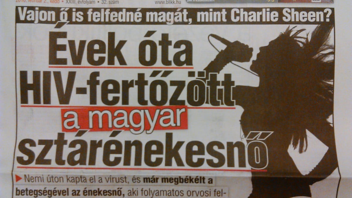 Tehetségkutatóban is énekelt az állítólag HIV-pozitív magyar sztár
