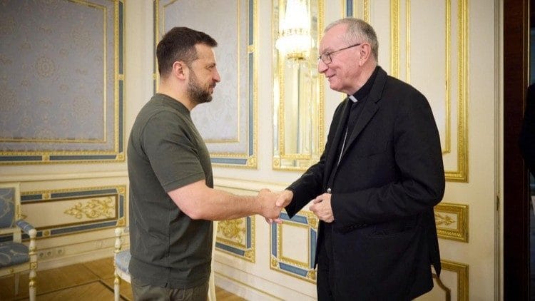 Ferenc pápa Ukrajna mellett szólalt fel