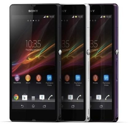 Sony Xperia Z: full HD-s, vízálló csúcsmobil