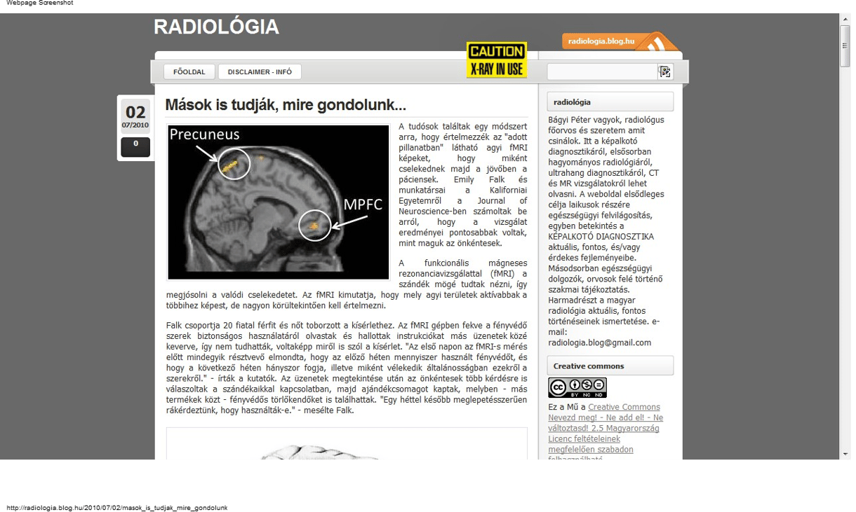 Mások is tudhatják, hogyan fogunk cselekedni a jövőben