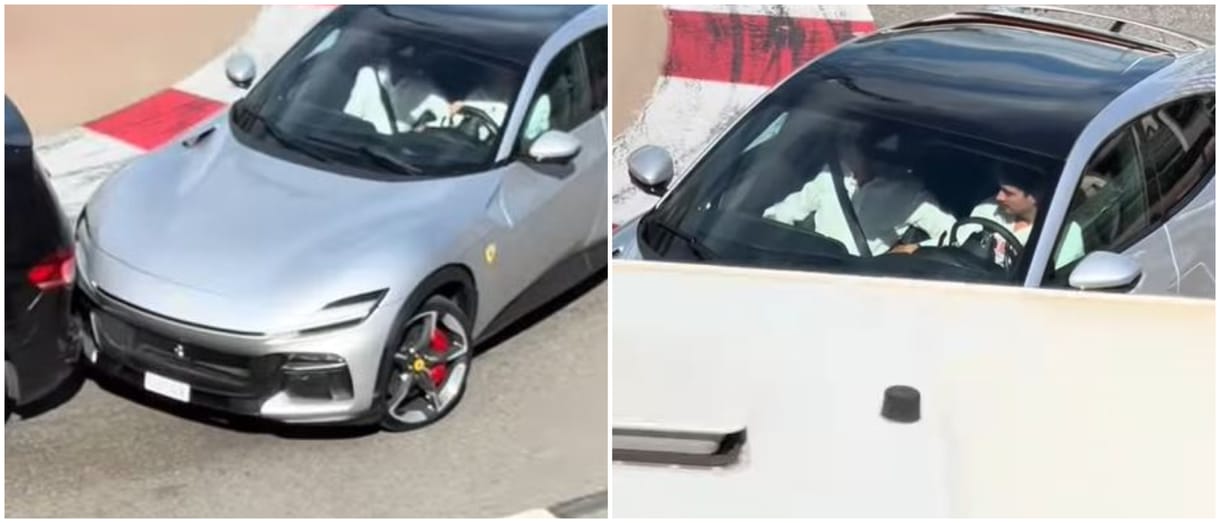 A profikkal is megesik: Charles Leclerc az utcán roppantotta meg kicsit saját Ferrariját
