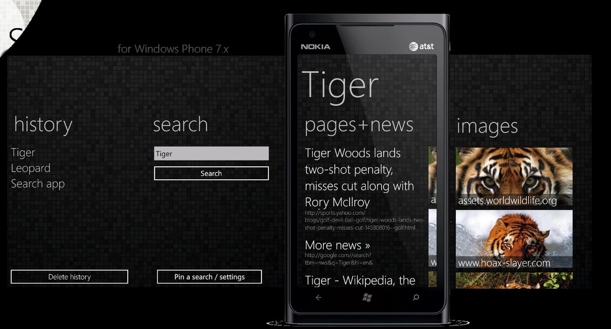 Search: kereső app windowsos mobilokra