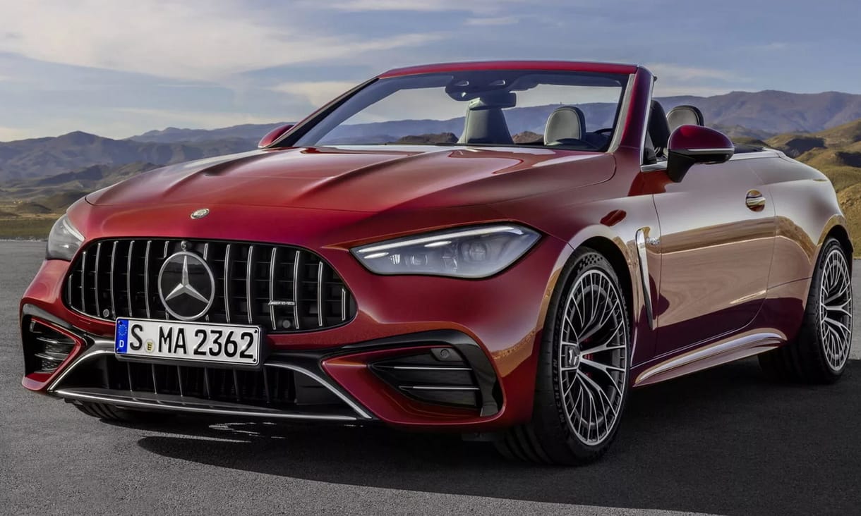 449 lovas hajszárító: itt a Mercedes-AMG legújabb kabriója