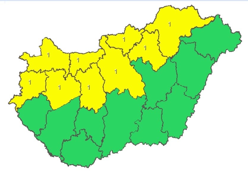 Záporok, zivatarok zavarhatják meg a nyárias időjárást