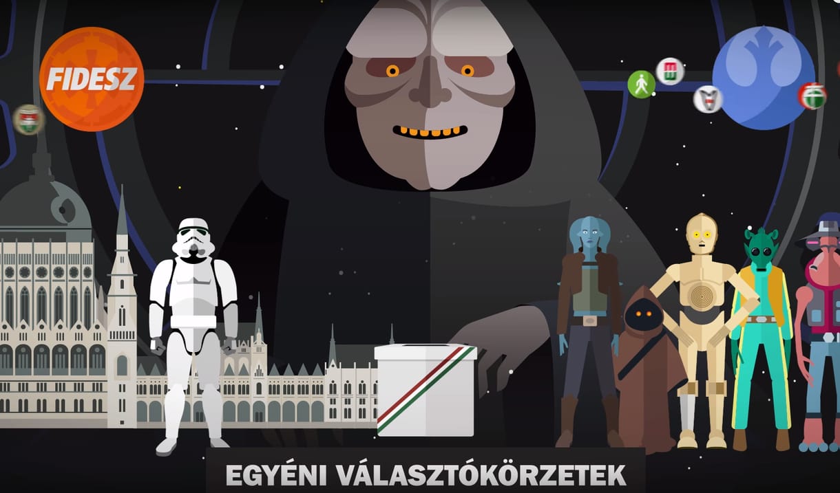 A Star Warsszal magyarázzák Gulyás Mártonék, miért fontosak az egyéni választókörzetek