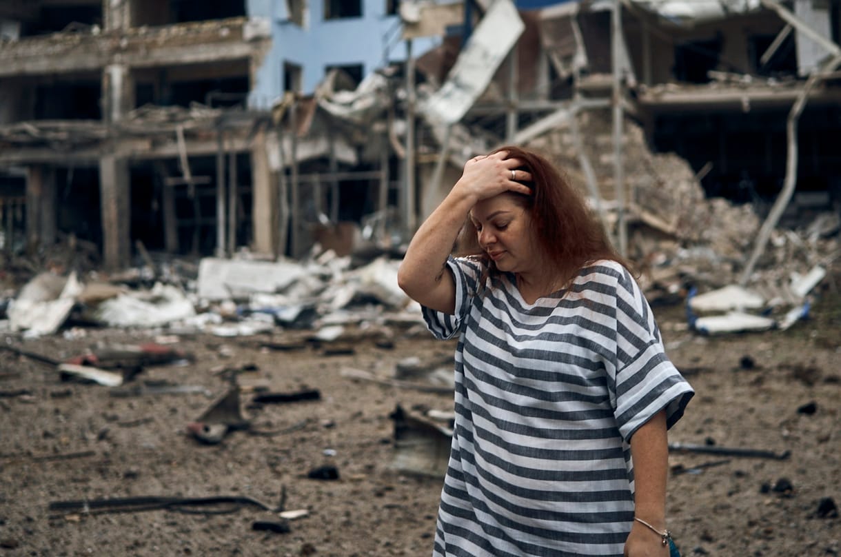 A déli front halálos tüzérségi párbajának igazi vesztesei a helyi lakosok
