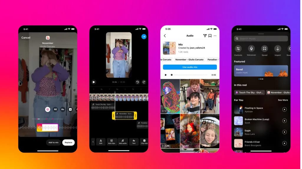 20 zeneszám egyetlen videó alatt? Nagy újítást kapott az Instagram