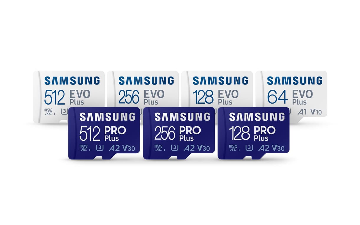 -25 és +85 fokban is működnek a Samsung új kártyái, van 512 GB-os is