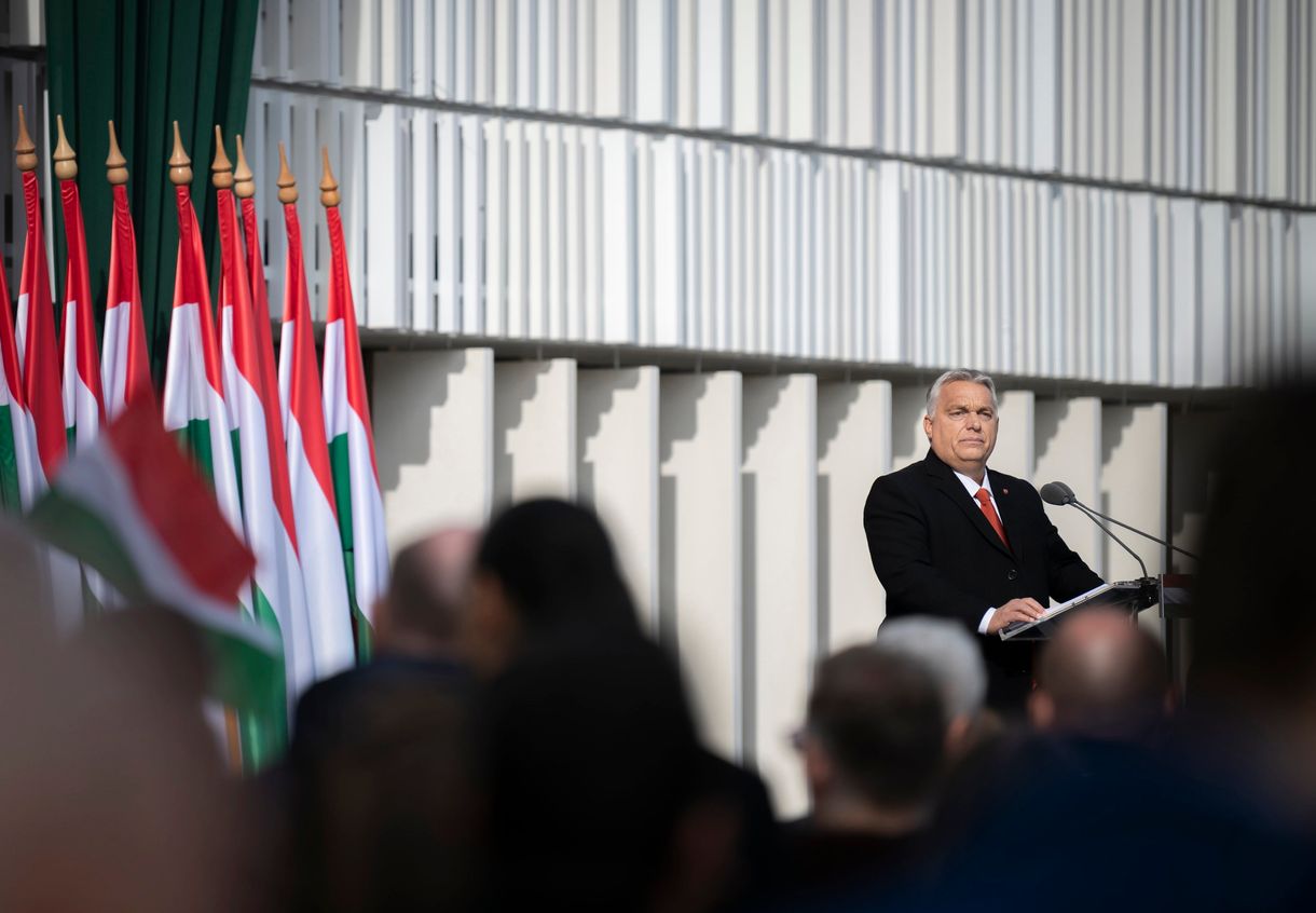 Nem engedik a sajtót Orbán Viktor közelébe október 23-án Veszprémben