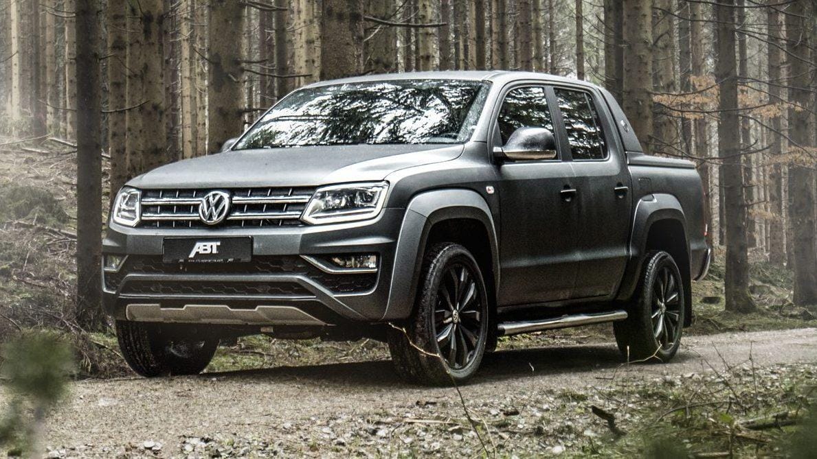 Áfamentes tuningautó egy ilyen Abt Volkswagen Amarok