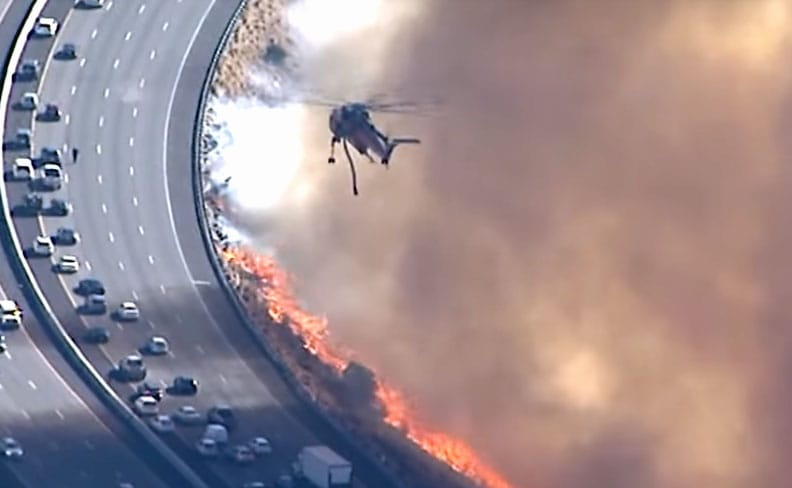 Videó: Kalifornia olyan most, mint a legdurvább katasztrófafilmek