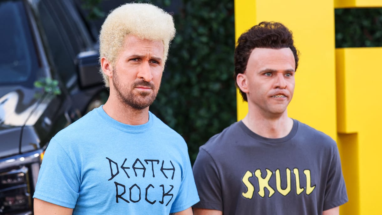 Nem lehet megunni: Ryan Gosling Beavisként jelent meg új filmje premierjén