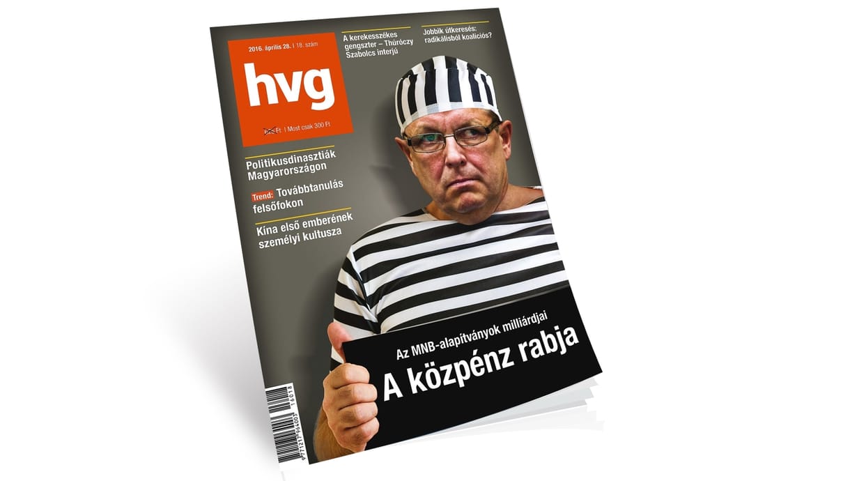 Matolcsy a HVG-címlapok közönségdíjasa