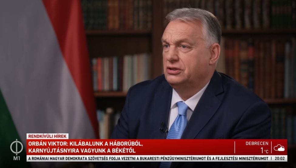 Orbán: Karnyújtásnyira vagyunk a békétől