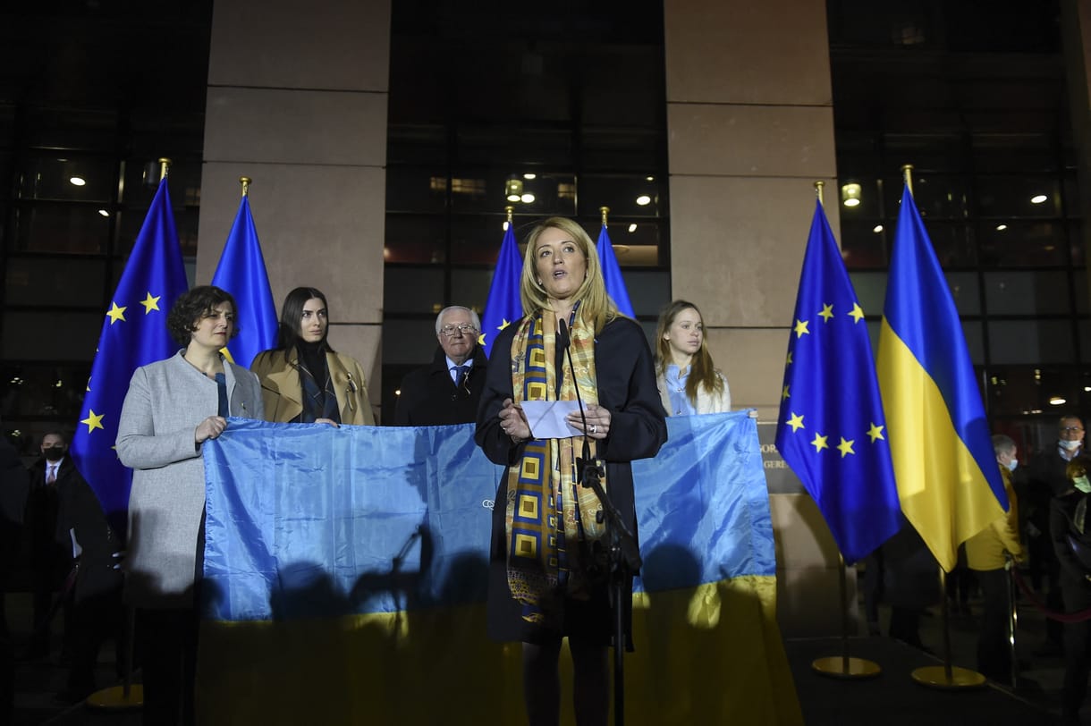 EP-elnök: Európa sorsa függ az Ukrajna melletti kiállásunktól 