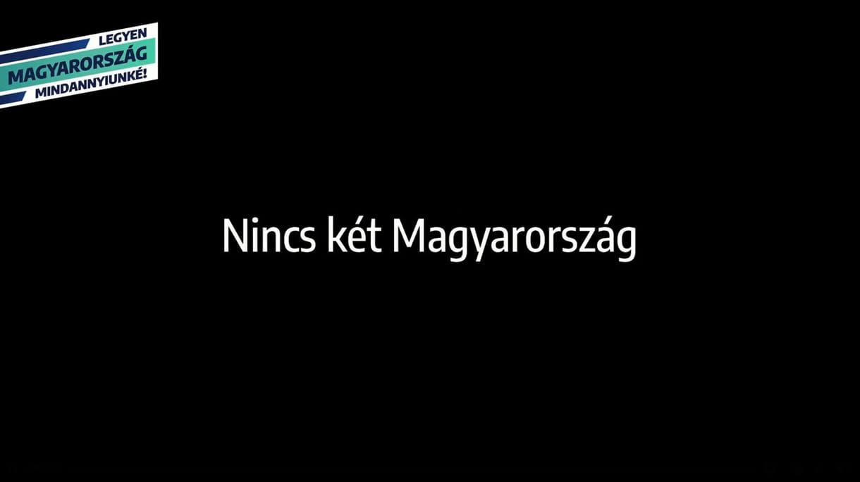 „Nincs két Magyarország” – az MTÜ anyagaiból vágott kampányfilmet az ellenzék