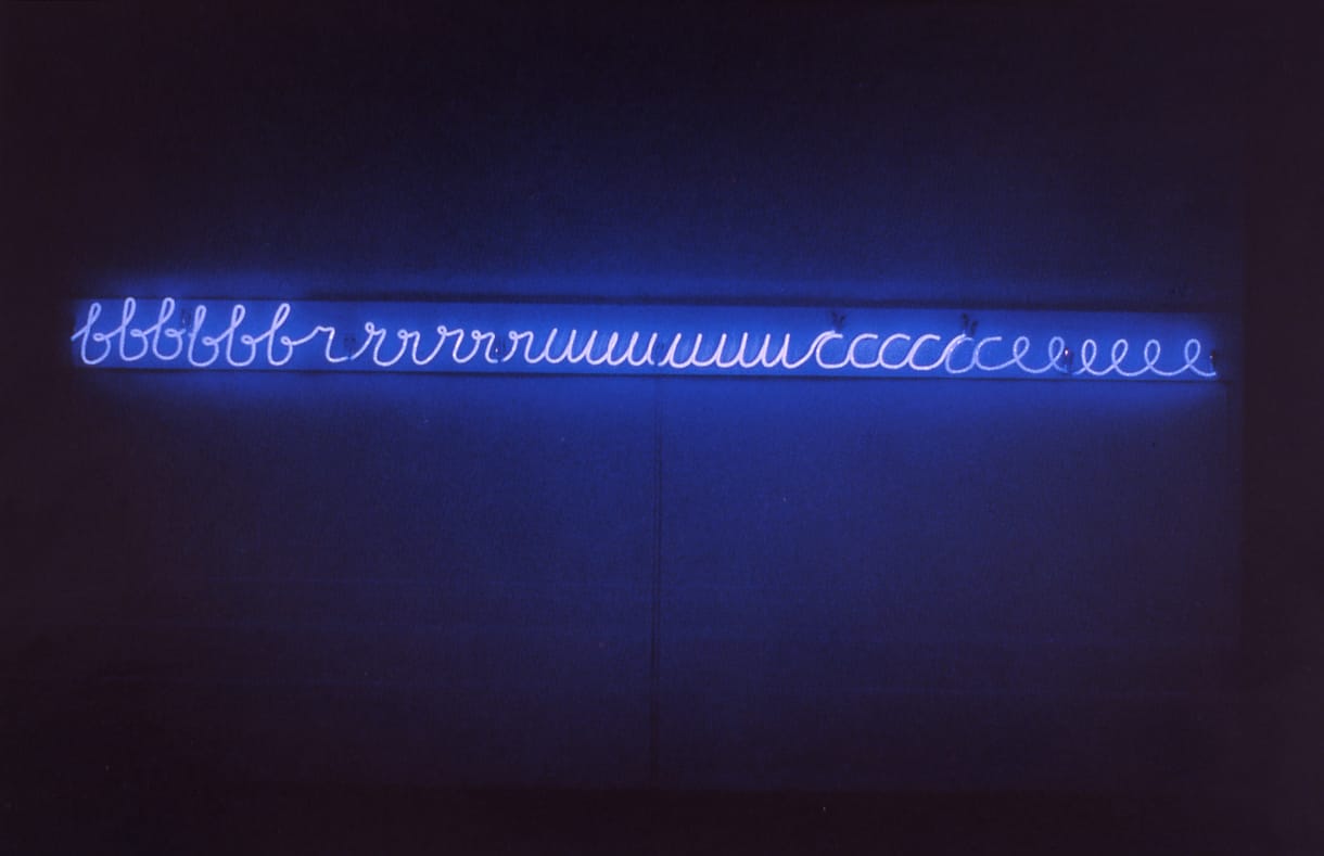 Bruce Nauman dicsérete
