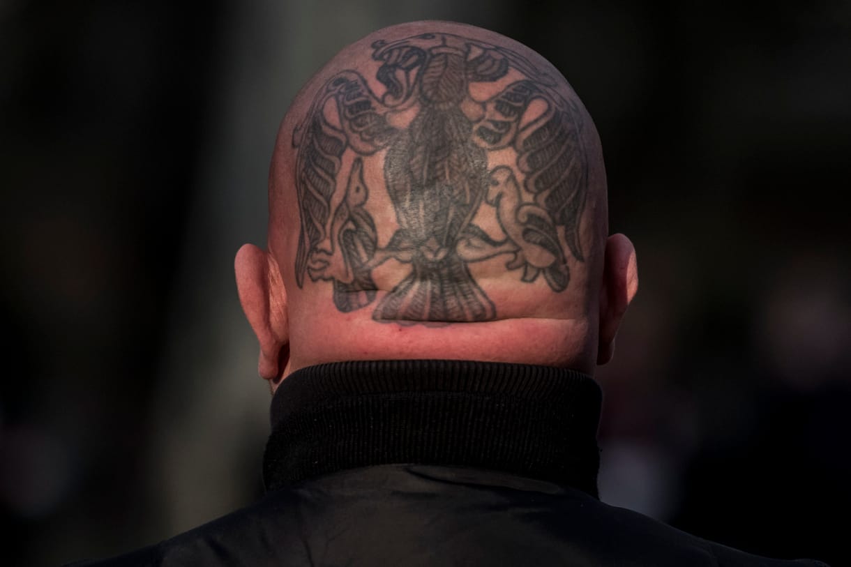 Csillogó koponyák, dühös antifák - így telt a Becsület napja Budapesten (képgaléria)