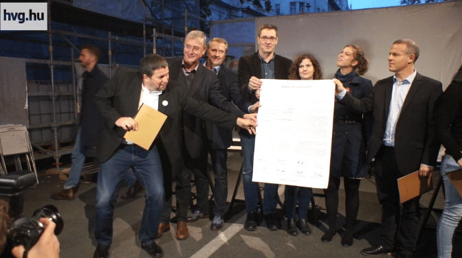 Börtönnel fenyegetés színesítette az ellenzéki összeborulást (videó)