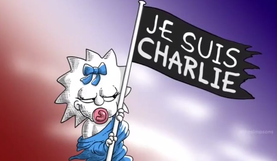 A Simpson család is tiszteleg a Charlie Hebdo előtt