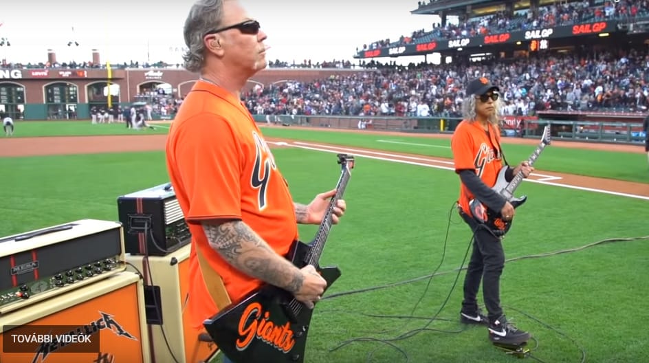 Metallicával indult a baseball meccs San Franciscóban - videó