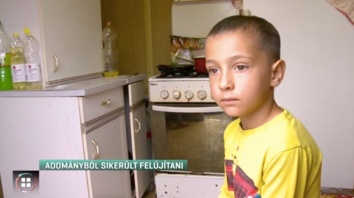 Adományból építették fel a lyukas szívvel született kisfiú családjának házát