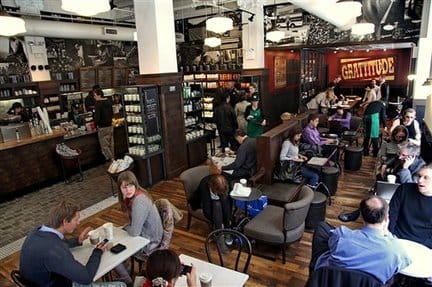 Borozóvá alakul esténként a Starbucks kávézó