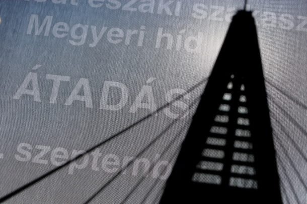 A Megyeri híd átadása
