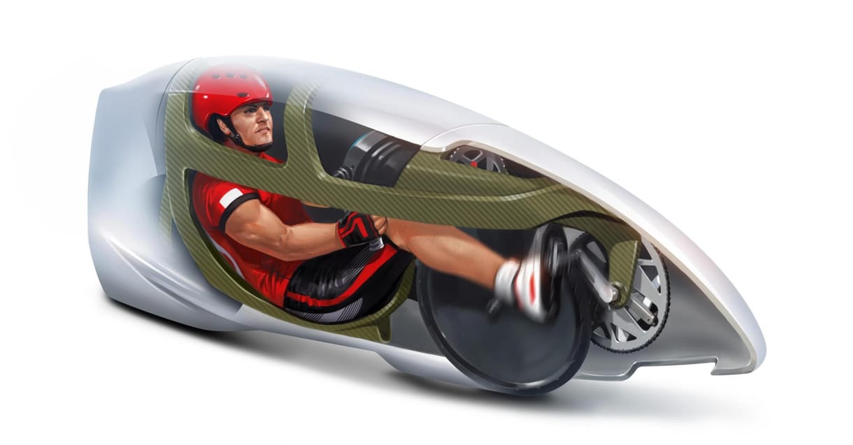 Ez itt egy bicikli, amit 144 km/h-s rekordsebességgel hajtottak – videó