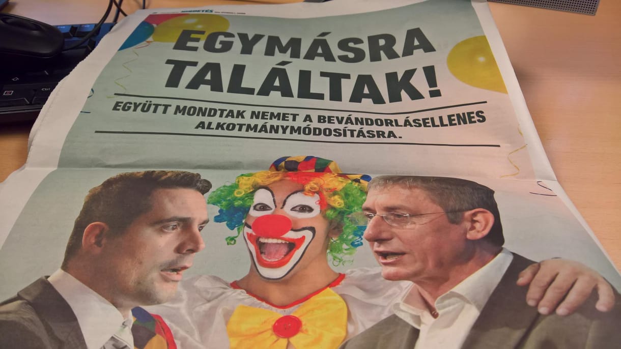A CÖF tartja a gyertyát a Vona–Gyurcsány-násznál