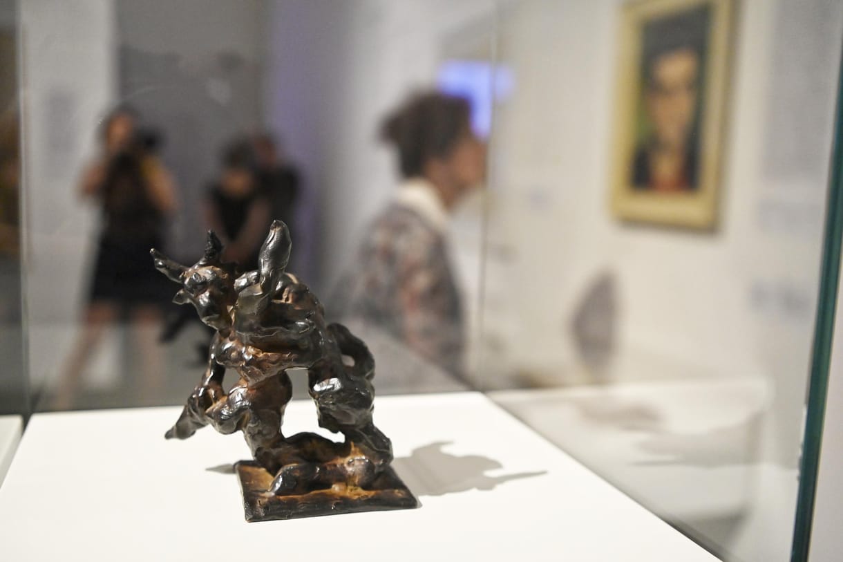 Jacques Lipchitz kubista szobrász alkotásaiból nyílt kiállítás a Szépművészetiben