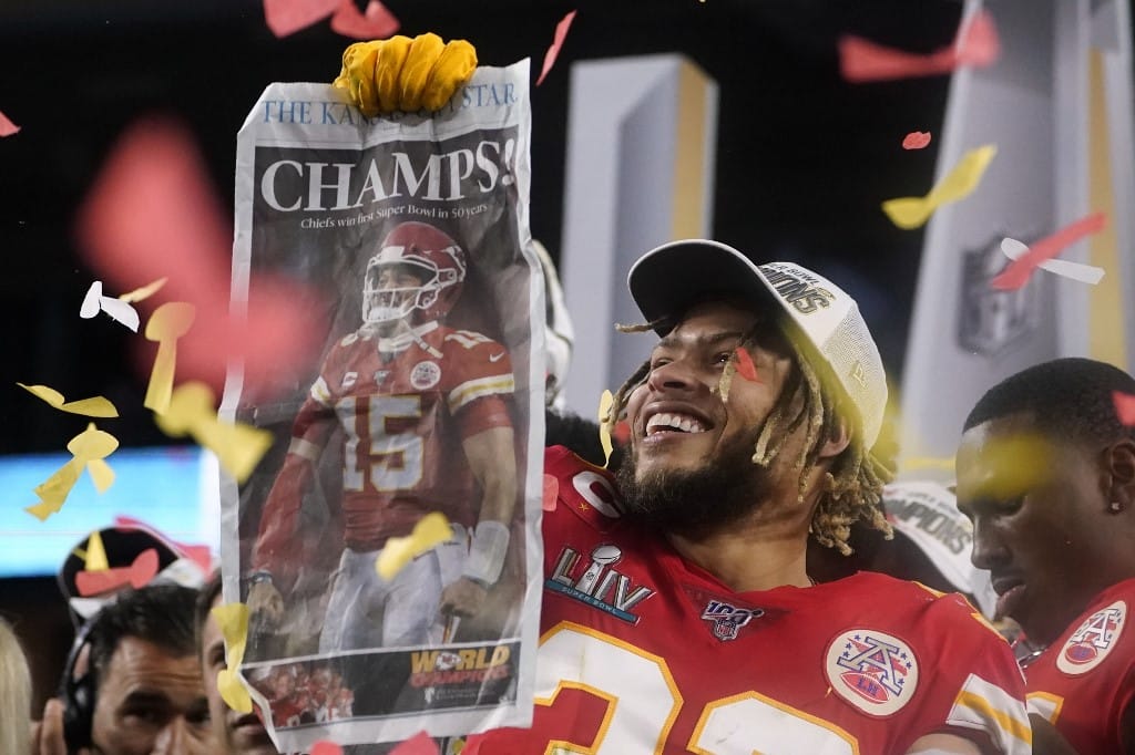 A Kansas City Chiefs nyerte a Super Bowlt