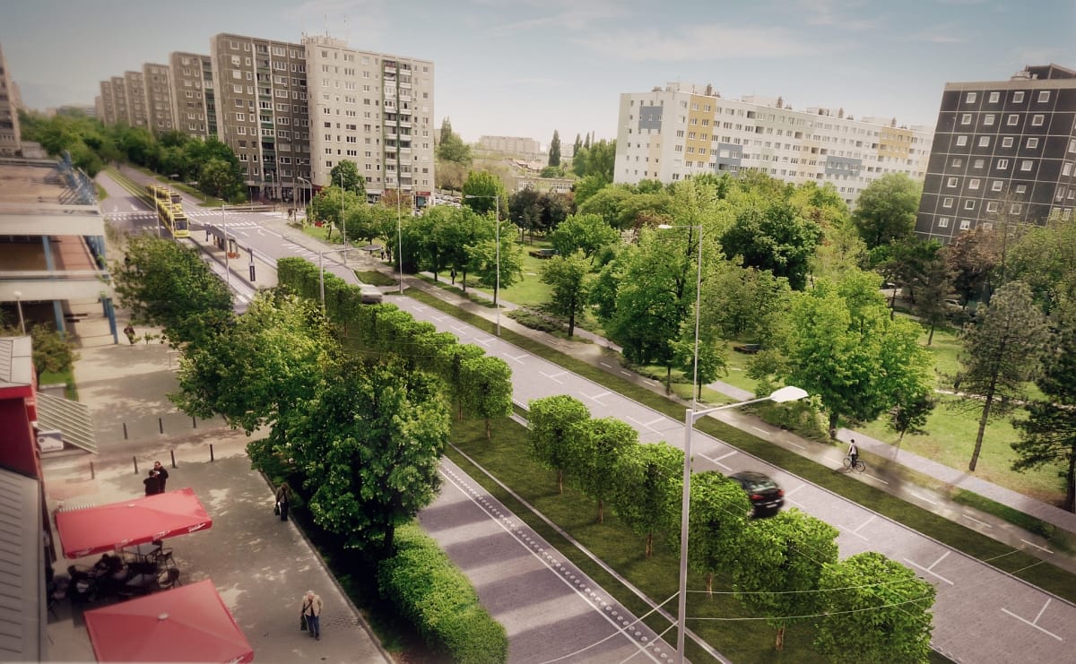 Népszava: Nem akarnak villamost a fáikat féltő Etele útiak