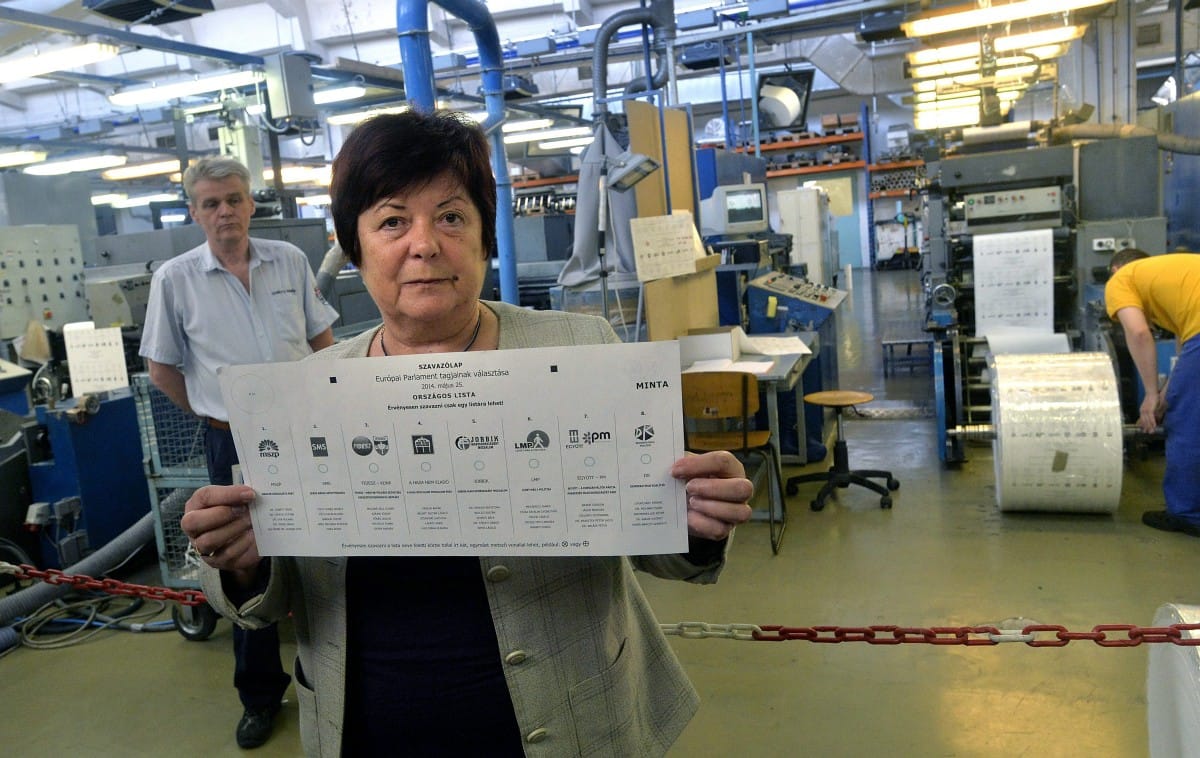 EP-választás: kevesebb szavazólapot nyomtatnak, mint ahány választó van