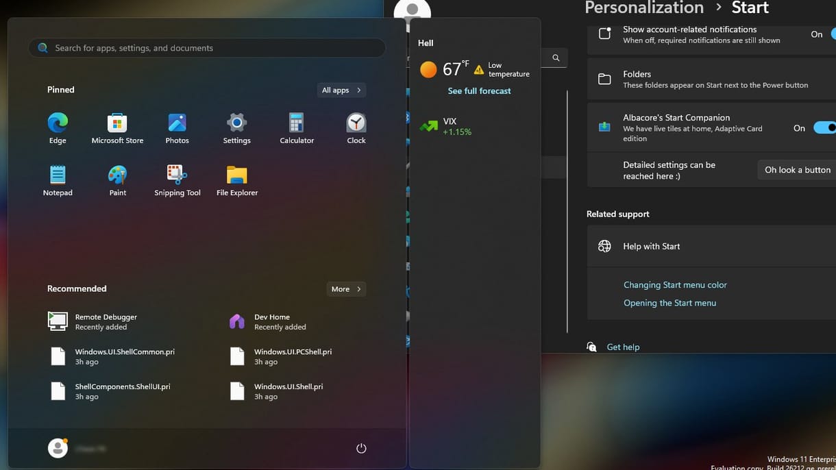 Gyökeresen megváltozik a Windowsban a Start menü