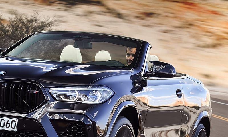 Kabrió dizájnterv készült a vadonatúj BMW X6 M-ből