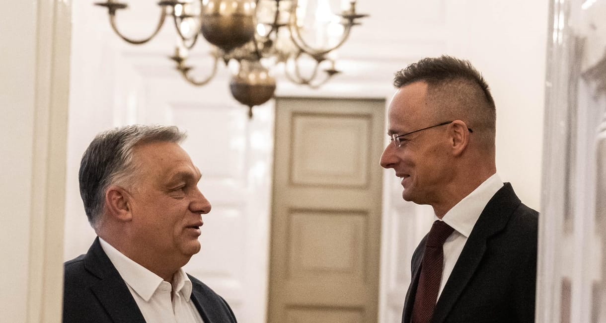 A nagyköveteknek tartott eligazítást hétfőn reggel Orbán Viktor