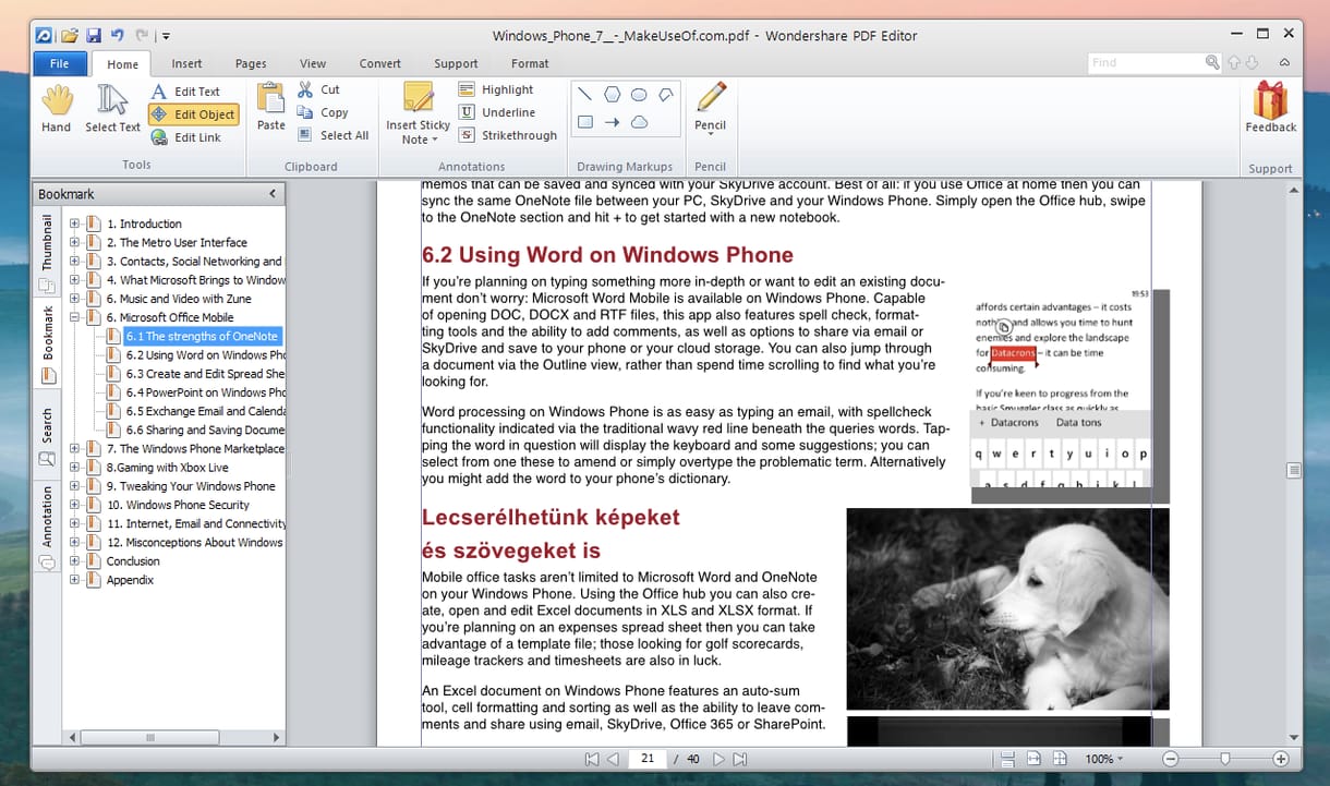PDF fájlok szerkesztése, teljes kényelemben!