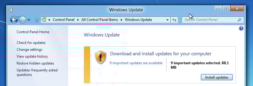 Letölthetők az első Windows 8 DP frissítések