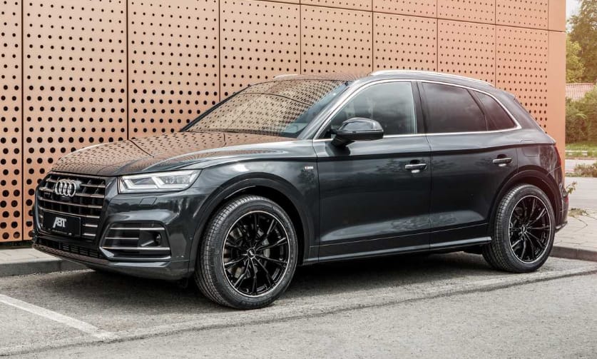 425 lóerőre húzták a zöld rendszámos Audi Q5 divatterepjárót